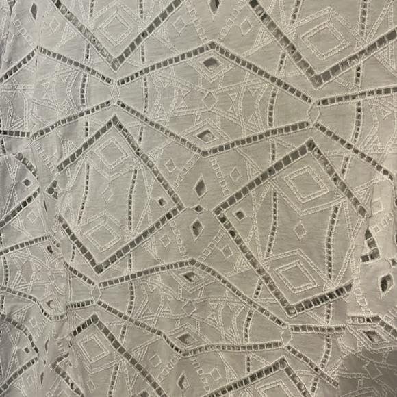 J. Crew white lace top - Picture 2 of 5